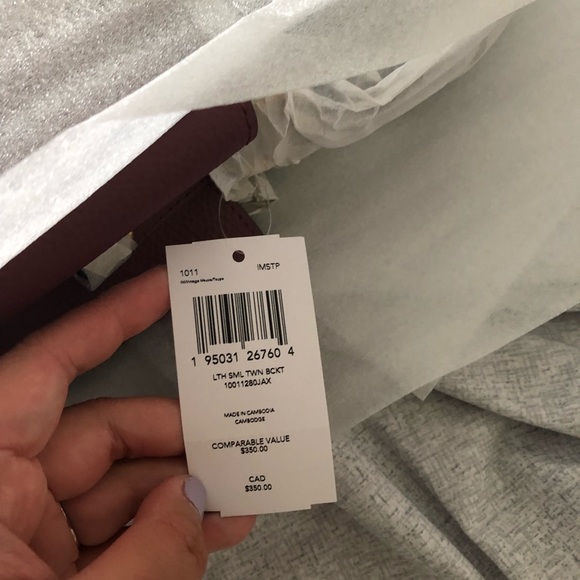 SOLD Coach Mauve Bucket Bag - Picture 5 of 5